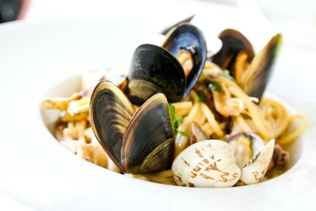 Shellfish farming involves the cultivation of shellfish such as oysters, clams, and mussels.